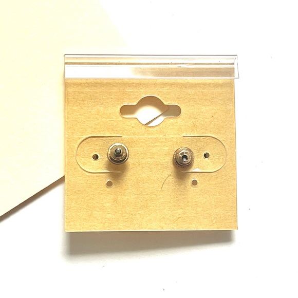 🏷️ tortoiseshell boho stud circle earrings - Picture 2 of 4